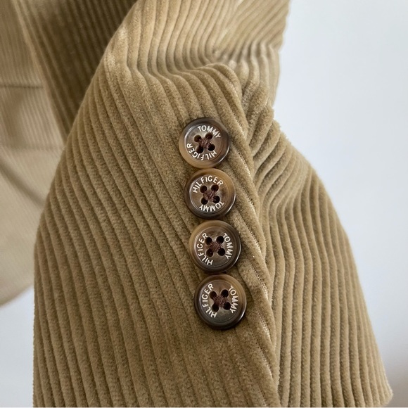 TOMMY HILFIGER Men’s Corduroy Blazer Tan Cord - Picture 4 of 11